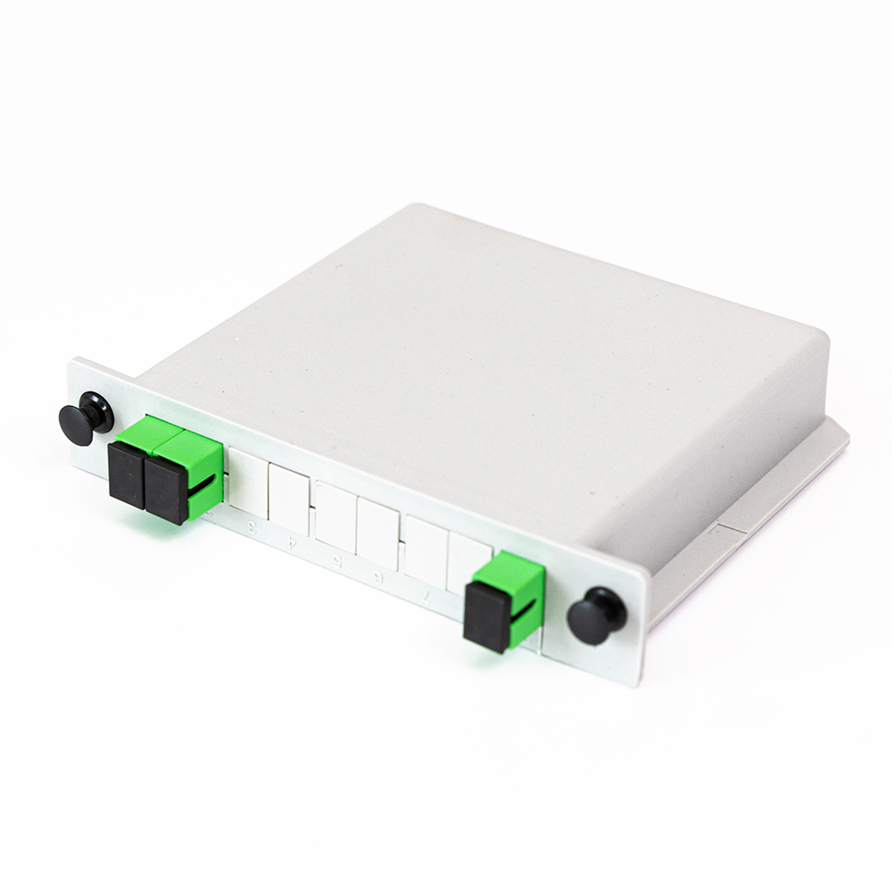 1X2 LGX Cassette Type Fiber Optic Splitter